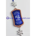 Beautiful Car Decorative Blue Oblong Islamic Allah Car Hanging Ornament Muslim Art